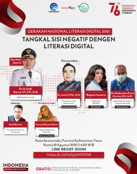 19 agus smd Tangkal Sisi Negatif Dengan Literasi Digital PROKALTIM