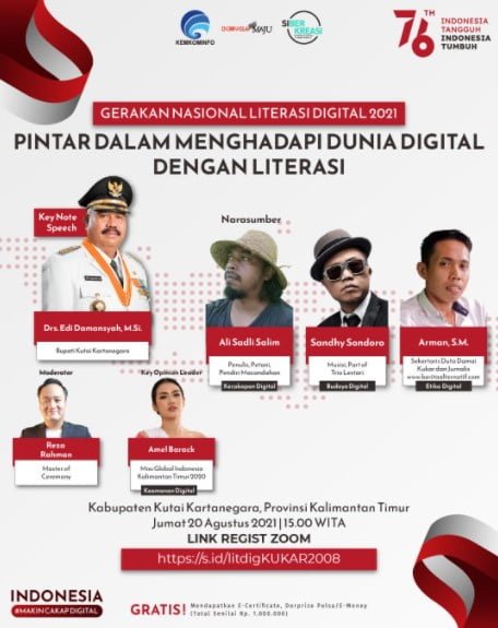 20 agus Pintar dalam Menghadapi Dunia Digital Dengan Literasi PROKALTIM