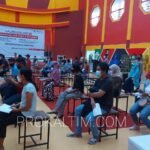 Ikapakarti Gelar Vaksin Bekerjasama Polda Kaltim Dan DPRD Balikpapan