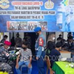 Lanal Balikpapan Serbu Muara Jawa dan Batu Ampar dengan Vaksin