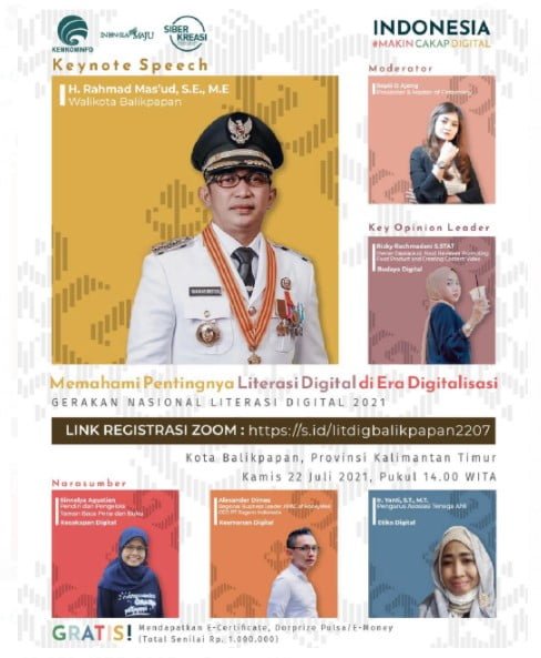 22 JULI Sehat dan Pintar Melalui Dunia Digital #2 PROKALTIM