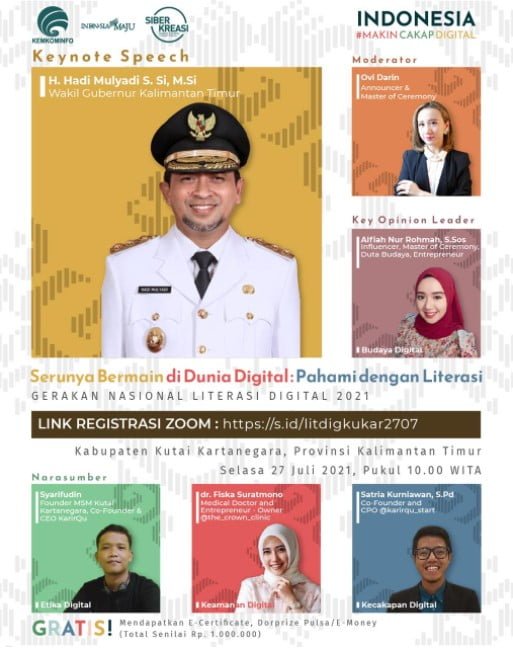 27 juli kukar Serunya Bermain di Dunia Digital: Pahami Dengan Literasi PROKALTIM