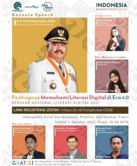 3 agus kukar Pentingnya Memahami Literasi Digital Di Era 4.0 PROKALTIM