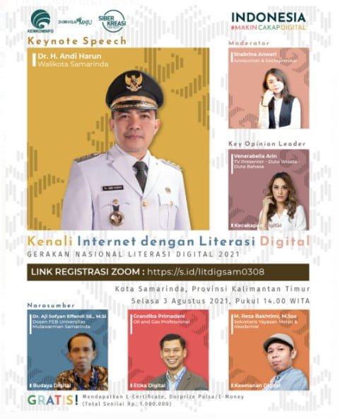 3 agus Kenali Internet Dengan Literasi Digital PROKALTIM