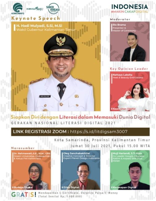 30 juli 1 Siapkan Diri Dengan Literasi Dalam Memasuki Dunia Digital PROKALTIM