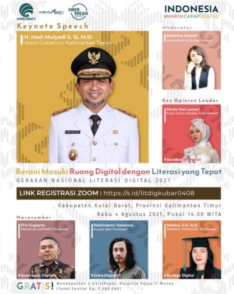 4 agus Berani Memasuki Ruang Digital Dengan Literasi yang Tepat PROKALTIM