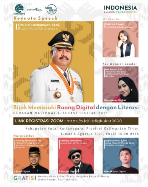 6 agus kukar Bijak Memasuki Ruang Digital Dengan Literasi PROKALTIM