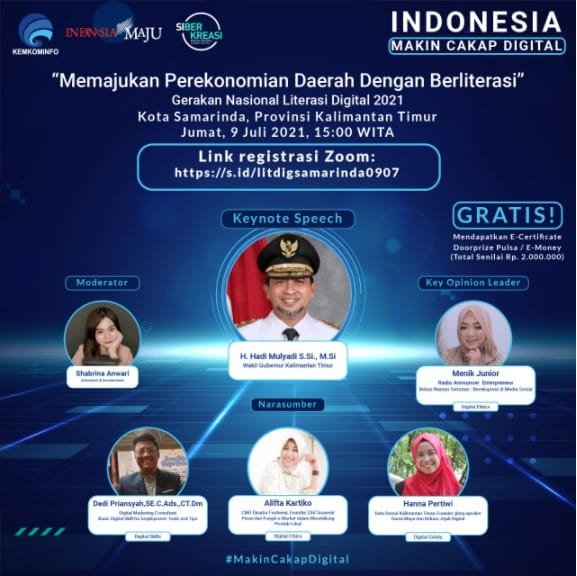 9 JULI Memajukan Perekonomian Daerah Dengan Berliterasi PROKALTIM