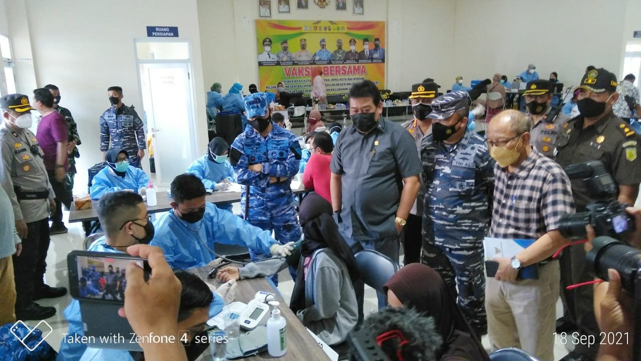 IMG 20210918 WA0002 1.250 Dosis Vaksin bagi Warga Graha Indah. Bang Doel: Akan Sasar Kelurahan Lain PROKALTIM
