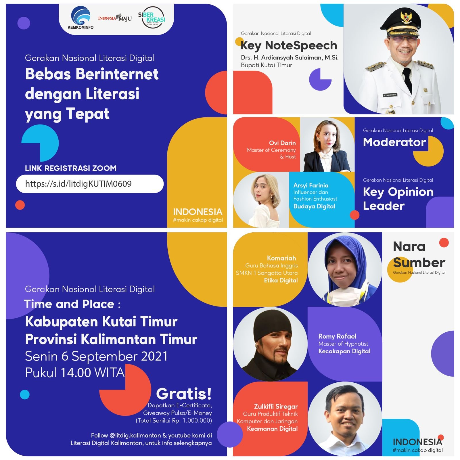 WhatsApp Image 2021 09 05 at 11.49.22 Bebas Berinternet Dengan Literasi yang Tepat PROKALTIM