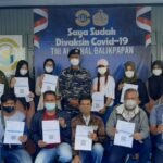 Serbu Vaksin Masyarakat Maritim Desa Sungai Meriam Kecamatan Anggana Oleh Lanal Balikpapan