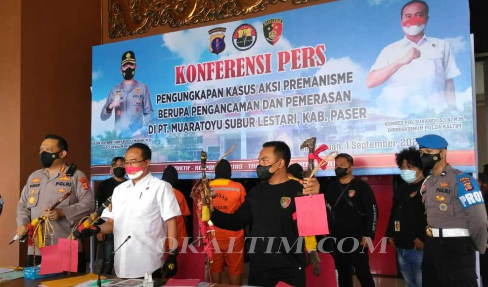 preman Inilah Kelima Preman yang Dengan Ancaman Sajam Beli Paksa CPO Rp2 Ribu perkilo, Akhirnya Diciduk Jatanras Polda Kaltim PROKALTIM