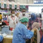 Gerindra Balikpapan Gelar Vaksinasi 1.300 Vaksin di Dome