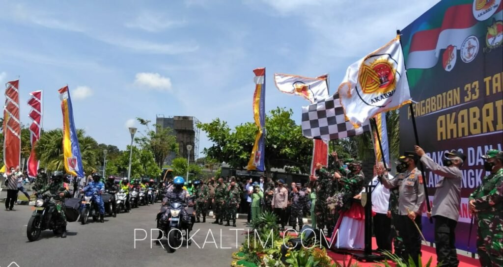 20211013 215318 HUT ke-76 TNI, Akabri 89 Siapkan 4.500 Dosis Vaksin dan 5 Ribu Paket Sembako PROKALTIM