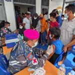 TNI AL Balikpapan Serbu Kampung Muara Pegah Kabupaten Kukar