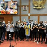 10 Asosiasi Industri Kreatif Geruduk Gedung Senayan, Menuntut Kebijakan Perijinan Pelaksanaan Event