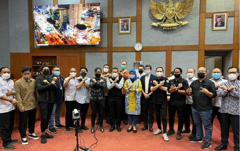 rdpu1 10 Asosiasi Industri Kreatif Geruduk Gedung Senayan, Menuntut Kebijakan Perijinan Pelaksanaan Event PROKALTIM