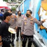 Buka Festival Mural Polri, Wakapolda Kaltim Apresiasi Para Seniman
