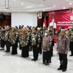 Hj. Nurlena Melantik Pengurus Dekranasda Balikpapan Periode 2021-2026