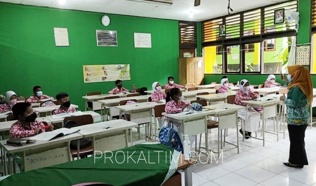 20211119 120916 SDN 003 Balkot Laksanakan PTM dengan Prokes Ketat PROKALTIM