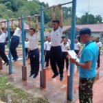 TNI AL Lanal Balikpapan Bina Fisik Prajurit Disela Sela Tugas Pokok