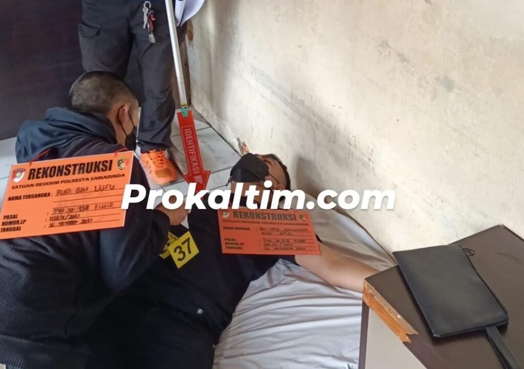 WhatsApp Image 2021 11 22 at 02.15.50 Kamar 508, 27 Tusukan dan 53 Reka Adegan, Pembunuhan Perempuan Asal Banjarmasin, Tersangka Mengira Ditipu Korban PROKALTIM