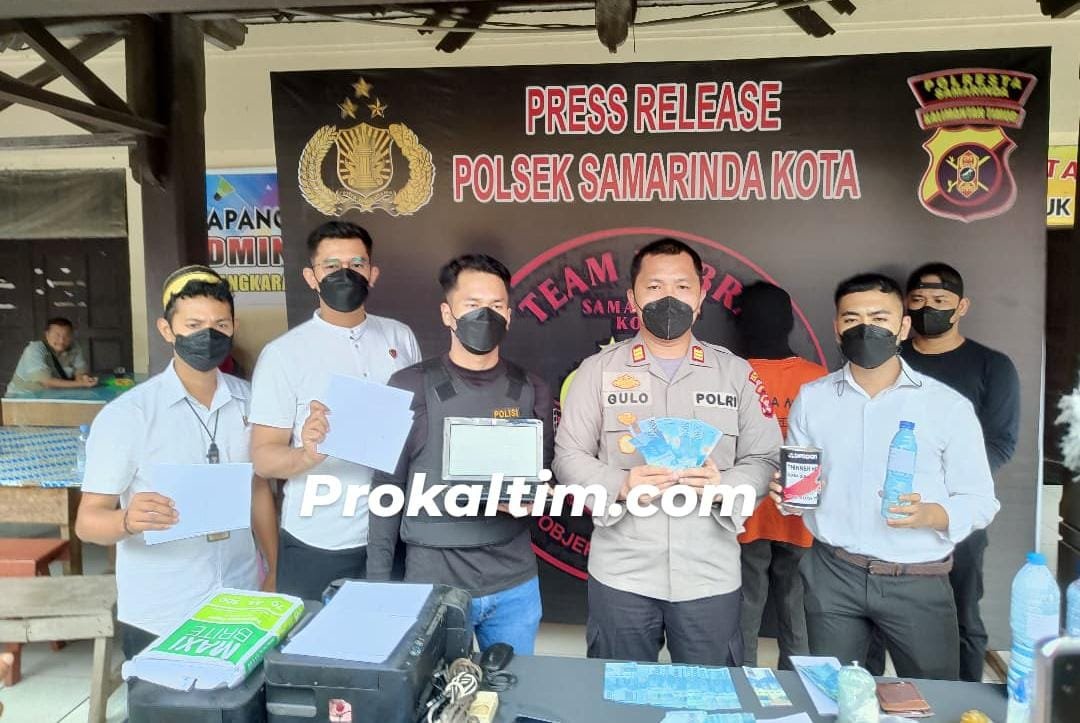 Cetak dan Edarkan Upal, Belajar di Youtube, Rp 5.850.000 Jadi Barang Bukti