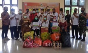 20211223 093336 Terkumpul Rp21Juta, LPM dan Warga Baru Tengah Bantu Korban Kebakaran Gunung Polisi PROKALTIM