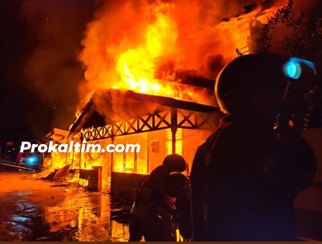 Antasari Berkobar, 2 KK Kehilangan Tempat Tinggal