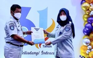 20220103 173857 Puncak Perayaan HUT Ke-61 Jasa Raharja Kaltimtara Digelar Secara Sederhana PROKALTIM