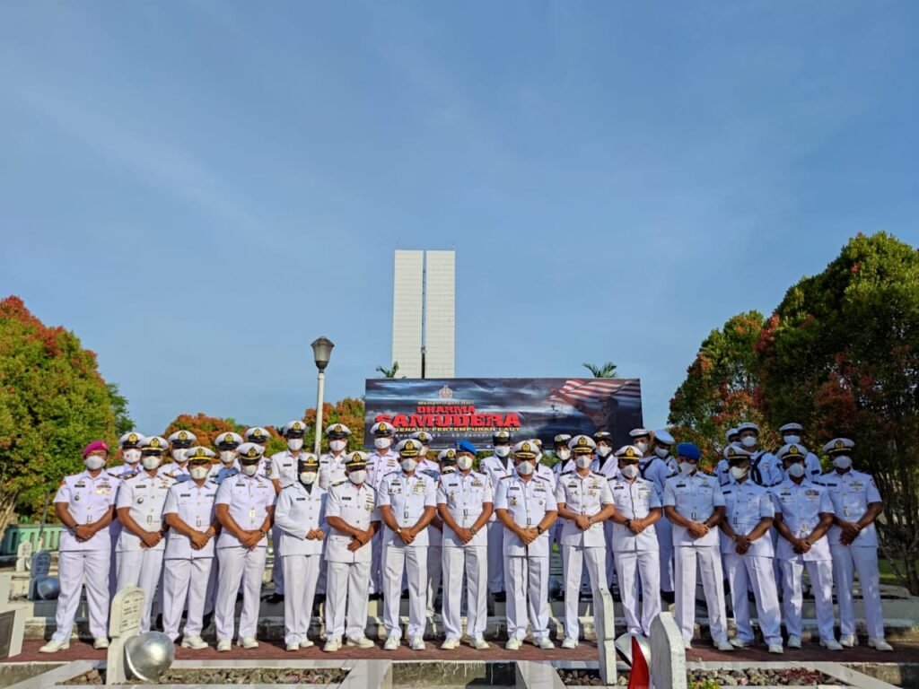 IMG 20220114 WA0013 Peringati Hari Dharma Samudra, Lanal Balikpapan Ziarah dan Tabur Bunga PROKALTIM