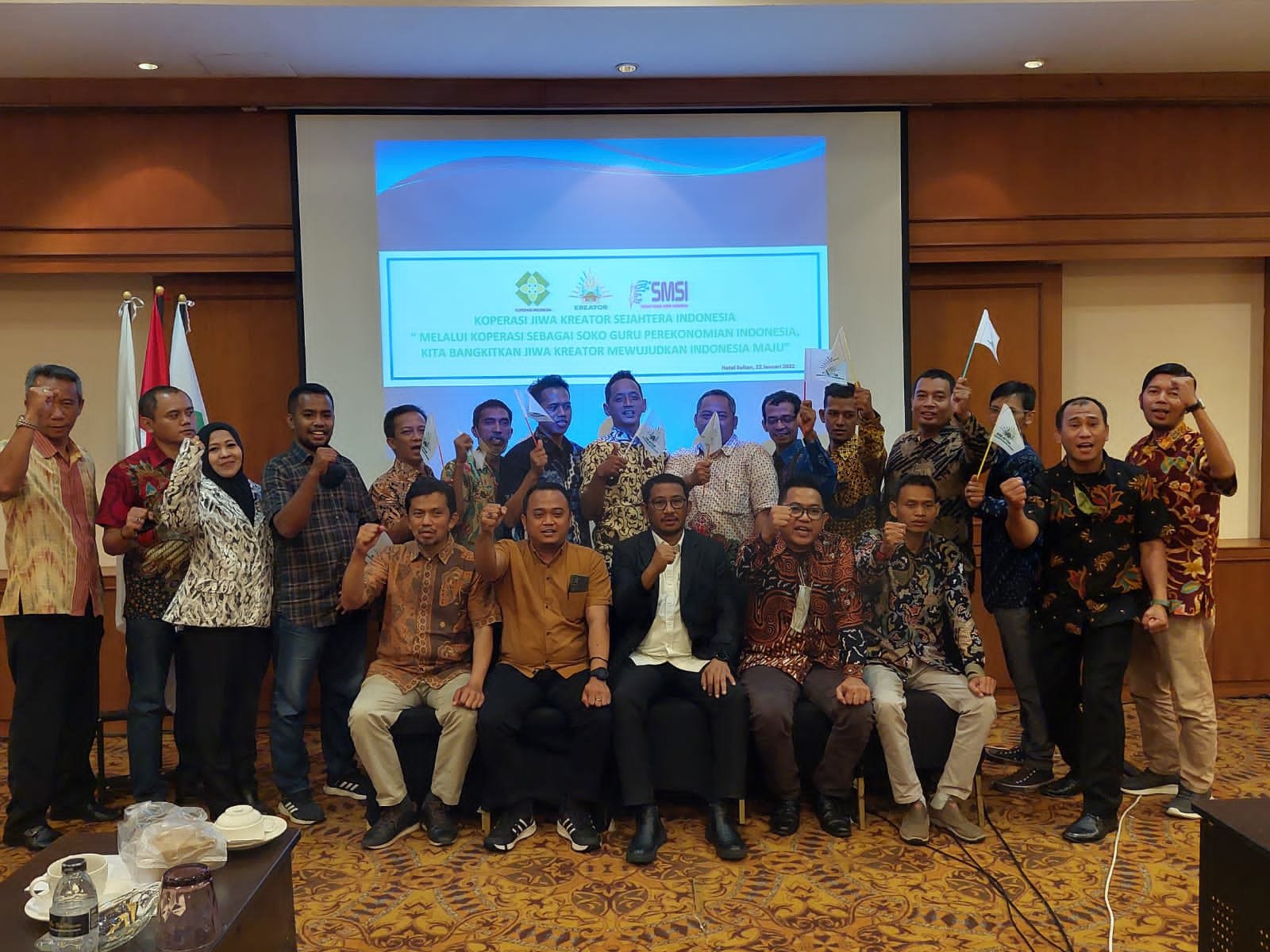Bertekad Bangkitkan Ekonomi, SMSI Inisiasi Pembentukan Koperasi Jiwa Kreator Sejahtera Indonesia