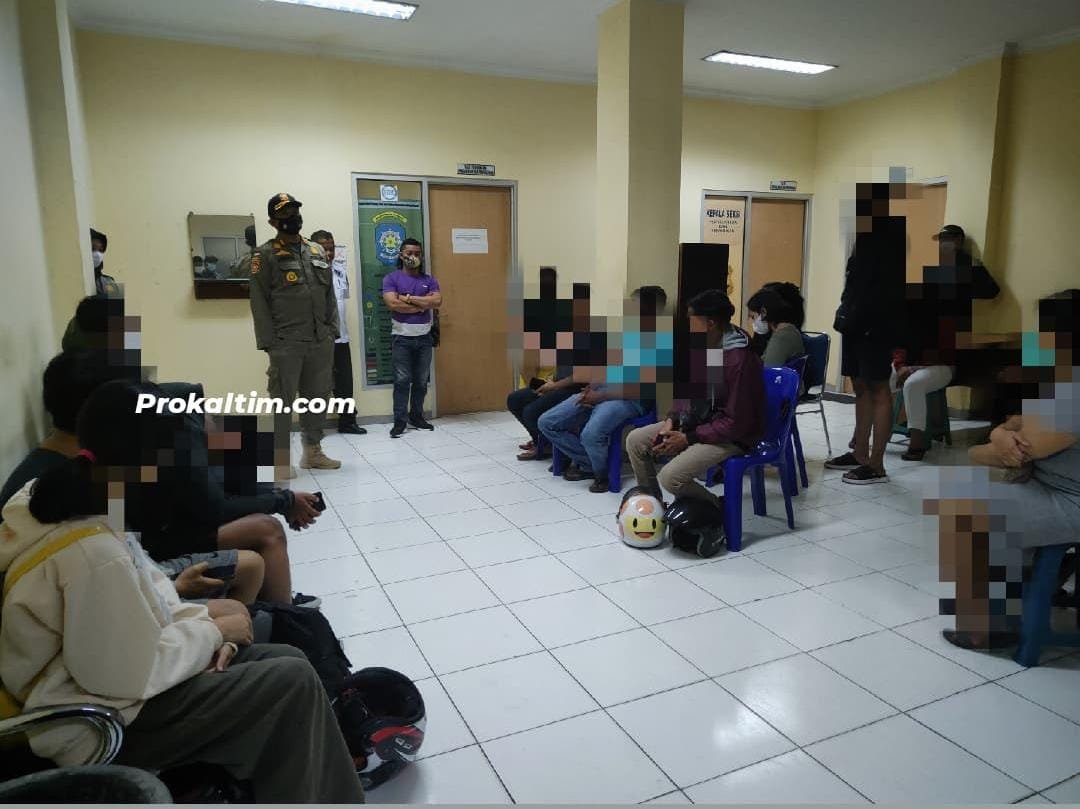 19 Orang Terjaring Operasi Pekat, 5 Pasangan Dibawah Umur, Ijin Hotel Dipertanyakan
