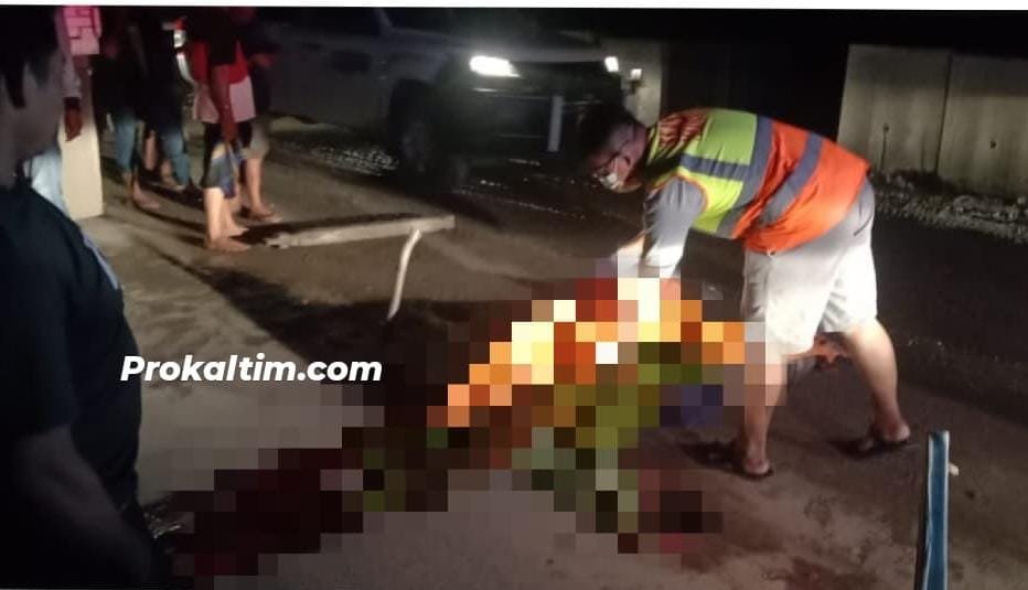 Breaking News-Niat ke Pasar Malam, Tubuh Dihantam Tronton