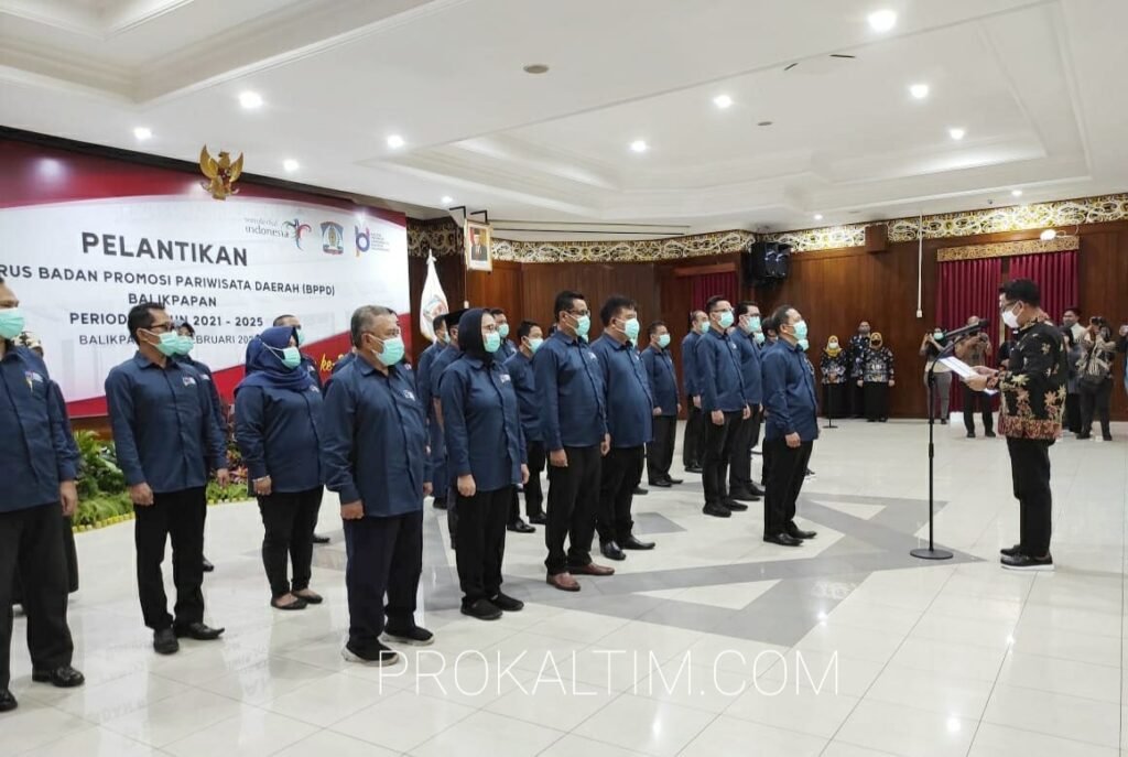 20220203 193547 Demi Tingkatkan PAD, Pengurus Badan Promosi Pariwisata Balikpapan Dilantik. Wali Kota Rahmad Mas'ud Komitmen Support 100 Persen PROKALTIM