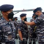 Dansatkat Koarmada II Pimpin Serah Terima Jabatan Komandan KRI Tombak – 629