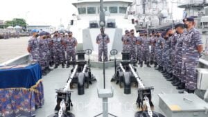 20220204 084615 Dansatkat Koarmada II Pimpin Serah Terima Jabatan Komandan KRI Tombak - 629 PROKALTIM
