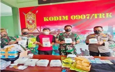 20220212 181856 Prajurit Kodam VI/Mlw Berhasil Gagalkan Penyelundupan 8 Kg Sabu PROKALTIM