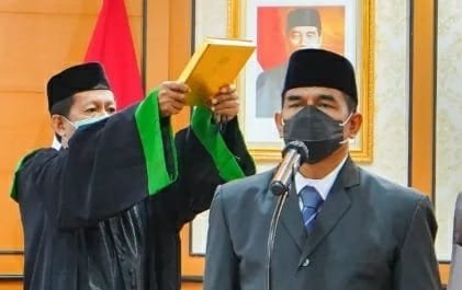 Wali Kota Rahmad Lantik Muhaimin Sebagai Pj Sekda Kota Balikpapan