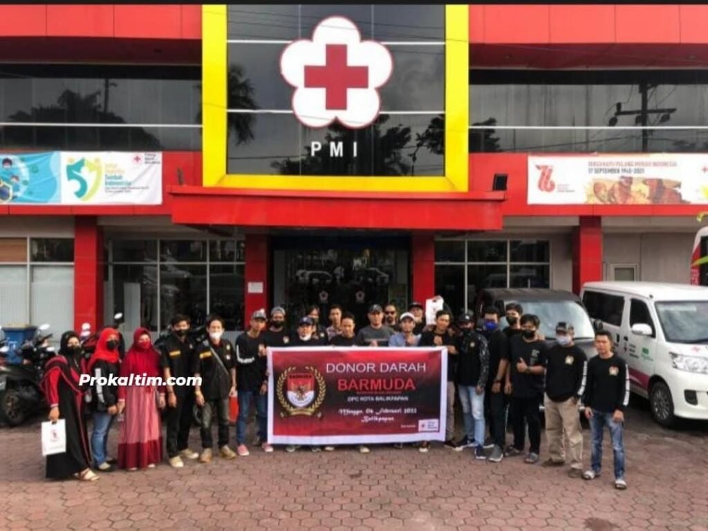 WhatsApp Image 2022 02 09 at 02.44.24 BARMUDA Balikpapan Berbondong Donor Darah, Antisipasi Kekurangan Stok Darah PROKALTIM