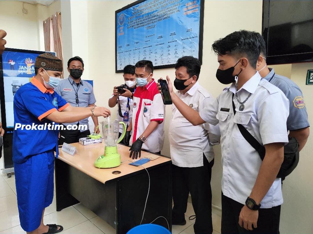 BNN Kaltim Blender 48,31 Gram Sabu