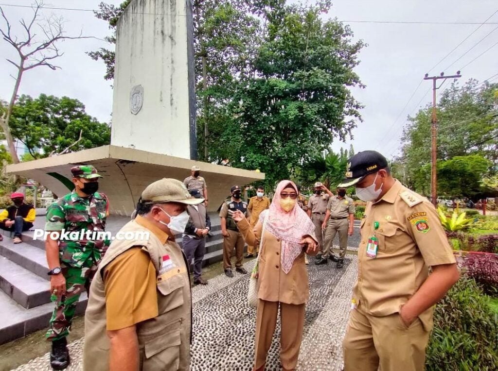 WhatsApp Image 2022 02 21 at 06.05.21 Penertiban Taman Segiri, Operasional Penjagaan Di Evaluasi PROKALTIM