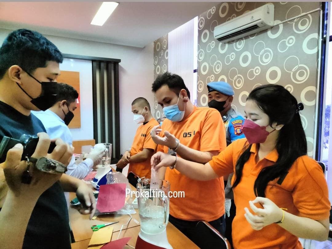 Stop Narkoba! Polisi Musnahkan 3.014 Gram Sabu, 26 Butir Ekstasi