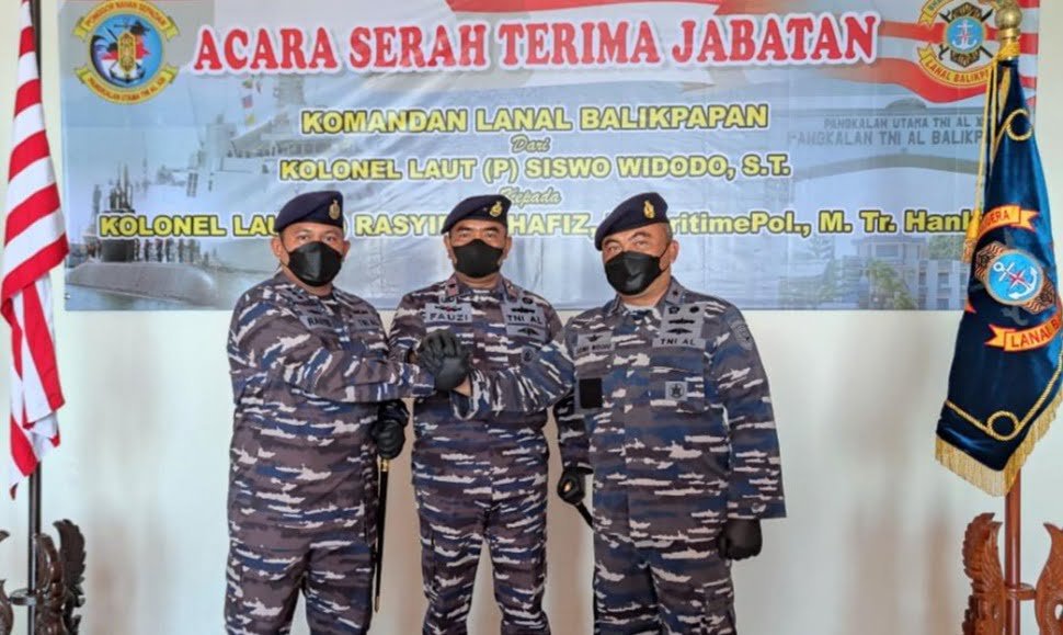 20220326 135222 Danlantamal XIII Tarakan Pimpin Serah Terima Jabatan Danlanal Balikpapan PROKALTIM