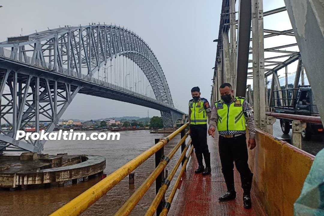 Pamit Jalan Pake Ojol, Di Jembatan Mahakam Malah Lompat, Korban di Temukan Kondisi Selamat