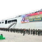 Pangdam VI/Mlw Pimpin Upacara Penyambutan Purna Tugas Satgas Yonif Raider 613/Raja Alam