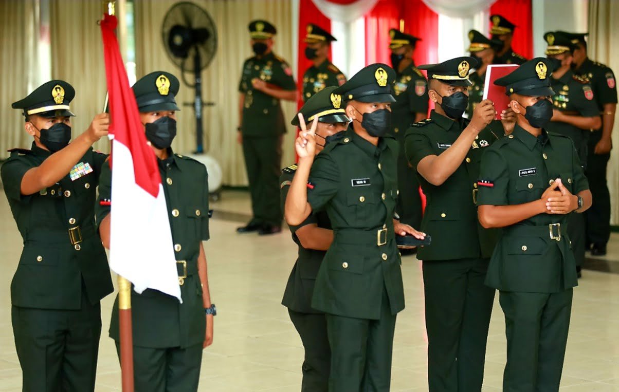 20220415 092545 233 Putra Terbaik Kalimantan Dilantik Pangdam VI/Mlw Menjadi Prajurit TNI AD PROKALTIM
