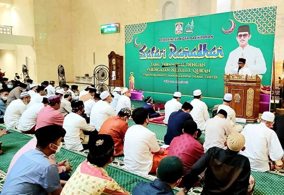 Malam Nuzulul Qur’an, Pj Sekda Safari Ramadan ke Masjid Madinatul Iman