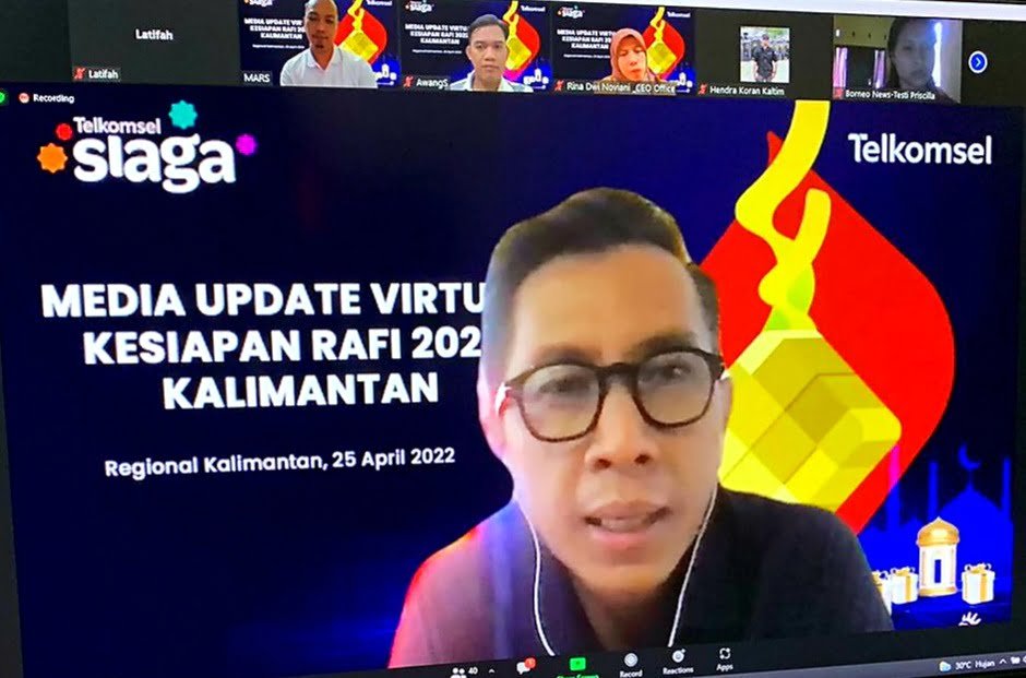 Sambut Momen Idul Fitri 1443 H di Kalimantan Telkomsel Siaga Pastikan Layanan dan Jaringan Prima