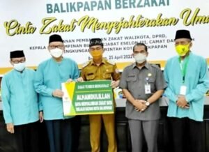 20220426 191330 Rp300 Jutaan Per Bulan Setoran Zakat ASN Pemkot ke BAZNAS PROKALTIM